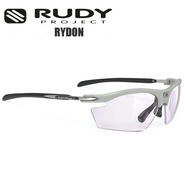 RUDYPROJECT ルディプロジェクト スポーツサングラス RYDON ライドン ライトグレイマットフレーム インパクトX 2 調光レーザーパープルレンズ