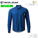 PEARLiZUMi パールイズミ 9337-BL シティライド クルーズ シャツ 2 デニム メンズ サイクルジャージ 長袖