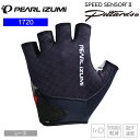 PEARLiZUMi パールイズミ 1720 スピード グローブ 5.ブラック サイクルハーフグローブ 自転車