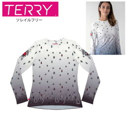 Terry テリー サイクルジャージ レディース 長袖 ロングスリーブ ソレイルフリー#630645 トレイズマン サイクルウェア 自転車 ロードバイク