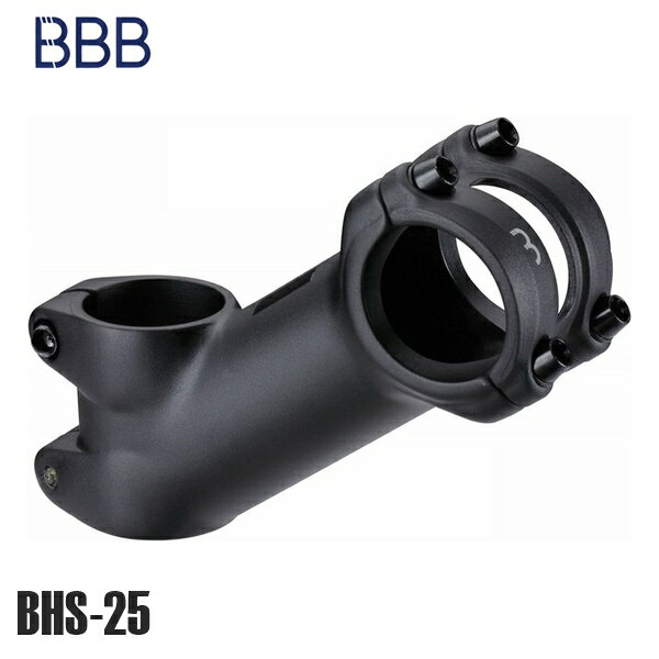 BBB ビービービー ステム BBB ハイライズ OS 28.6MM 35D HB 31.8MM ブラック BHS-25 自転車 ステム