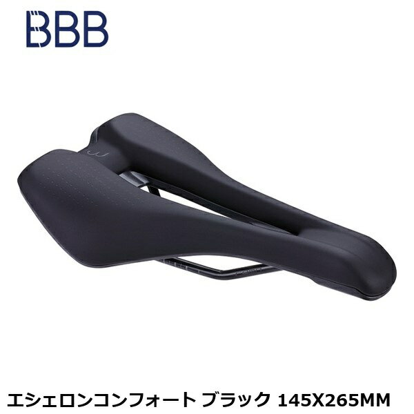 BBB ビービービー エシェロンコンフォート ブラック 145X265MM 自転車用 サドル