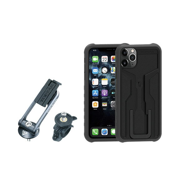 TOPEAK トピーク RideCase for iPhone 11 Pro Max ライドケース iPhone 11 Pro Max用 セット BAG43000 モバイルケース バイクマウントライドケース 自転車 アクセサリー