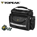 TOPEAK トピーク バッグ ハンドルバーバッグ TourGuide Handlebar Bag DX ツアーガイド ハンドルバー バッグ DX BAG43600 サイクルバッグ 自転車 アクセサリー