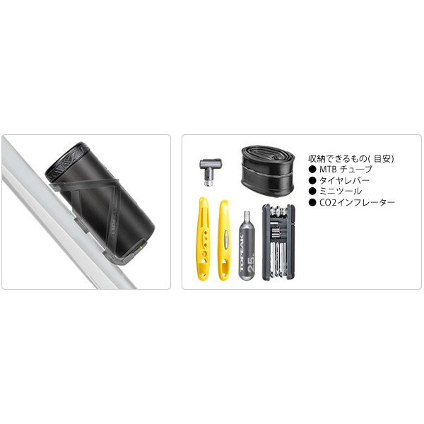 TOPEAK トピーク ツールケース Escape Pod エスケープ ポッド Mサイズ BAG42601 サイクルバッグ 自転車 アクセサリー