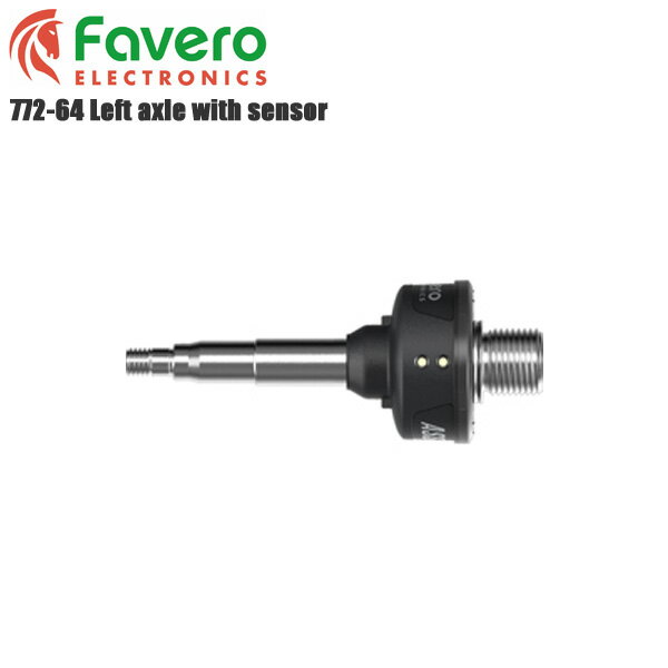 【送料無料】 FAVERO ファベロ 772-64 Left axle with sensor 自転車 ペダルパーツ