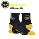 DeFeet ディフィート ソックス 靴下 AI 3 Banana Bike エアイーター バナナバイク 3インチカフ スポーツソックス