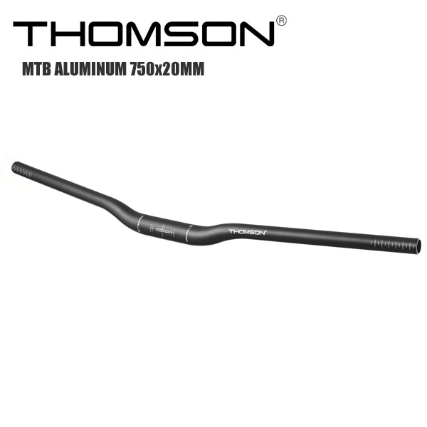 THOMSON トムソン MTB ALUMINIUM RISERBAR 750x20MM MTB アルミニウム ライザーバー ハンドルバー 自転車