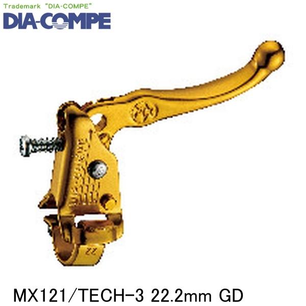 DIA-COMPE ダイアコンペ MX121/TECH-3 22.2mm GD 自転車 ブレーキレバー ●アルミ冷間鍛造レバー ●アルミ成型ブラケット ●リーチアジャスター付 ●クランプ径：φ22.2mm ●94CAP付 ●重量：100g（ペア） ■商品のデザイン、仕様、外観、は予告なく変更する場合がありますのでご了承ください。 サイクルパーツ ブレーキ 自転車 ブレーキレバー 自転車 ロードバイク MTB マウンテンバイク シクロクロス クロスバイク●アルミ冷間鍛造レバー ●アルミ成型ブラケット ●リーチアジャスター付 ●クランプ径：φ22.2mm ●94CAP付 ●重量：100g（ペア） サイクルパーツ ブレーキ 自転車 ブレーキレバー 自転車 ロードバイク MTB マウンテンバイク シクロクロス クロスバイク