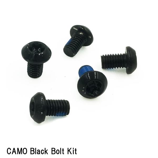 WOLF TOOTH　ウルフトゥース CAMO Black Bolt Kit 自転車 チェーンリングボルト