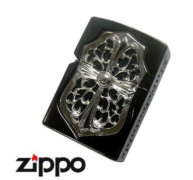 限定モデル zippo 送料無料！新品正規品 規格外の重厚感！復刻 纏鎧 各300個限定モデル METAL-JACKET 2FMJ-CRSBKS(黒Niミラー装飾部シルバー色サイド文字刻印)ZIPPOジッポライター☆おまけメンテブラシ付き！