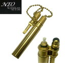 送料180円~日本製 新品正規品 超低価格実現NEO2(by douglass)真鍮無垢ブラスオイルライター老舗 東京パイプ社製 ☆おまけメンテブラシ付き!