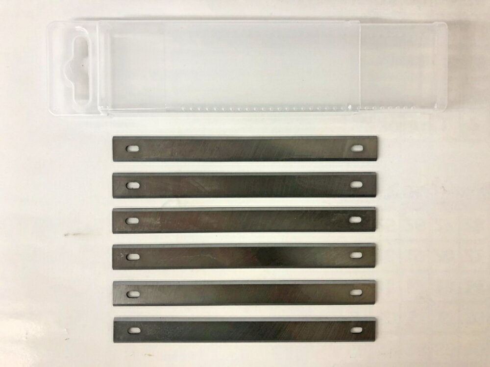 飯田工業 FX120ミニフォルテ用 カンナ刃125×12×1.0 6枚入り／1箱