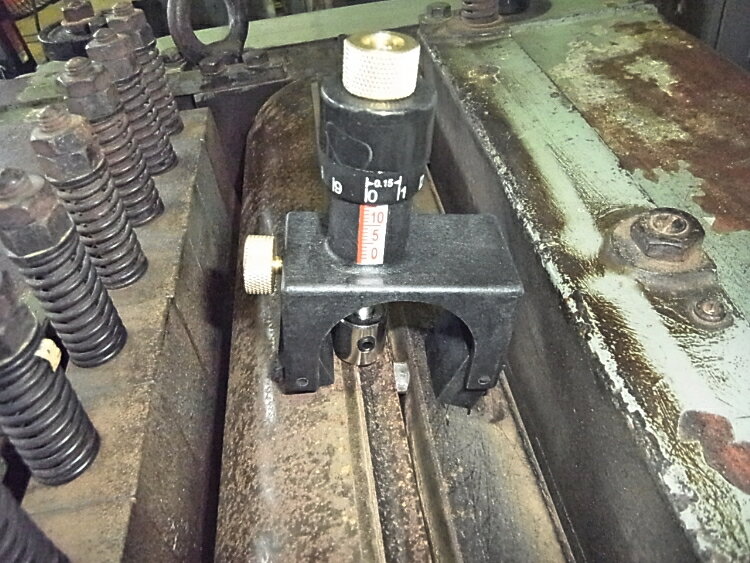 3枚刃自動プレナ用セッチングゲージ