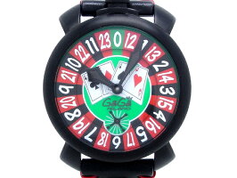 GAGAMILANOガガ・ミラノ/マヌアーレ48ラスベガスメンズ5012.LV.01S500本限定【大黒屋質店出品】【】