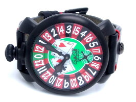 GAGAMILANOガガ・ミラノ/マヌアーレ48ラスベガスメンズ5012.LV.01S500本限定【大黒屋質店出品】【】