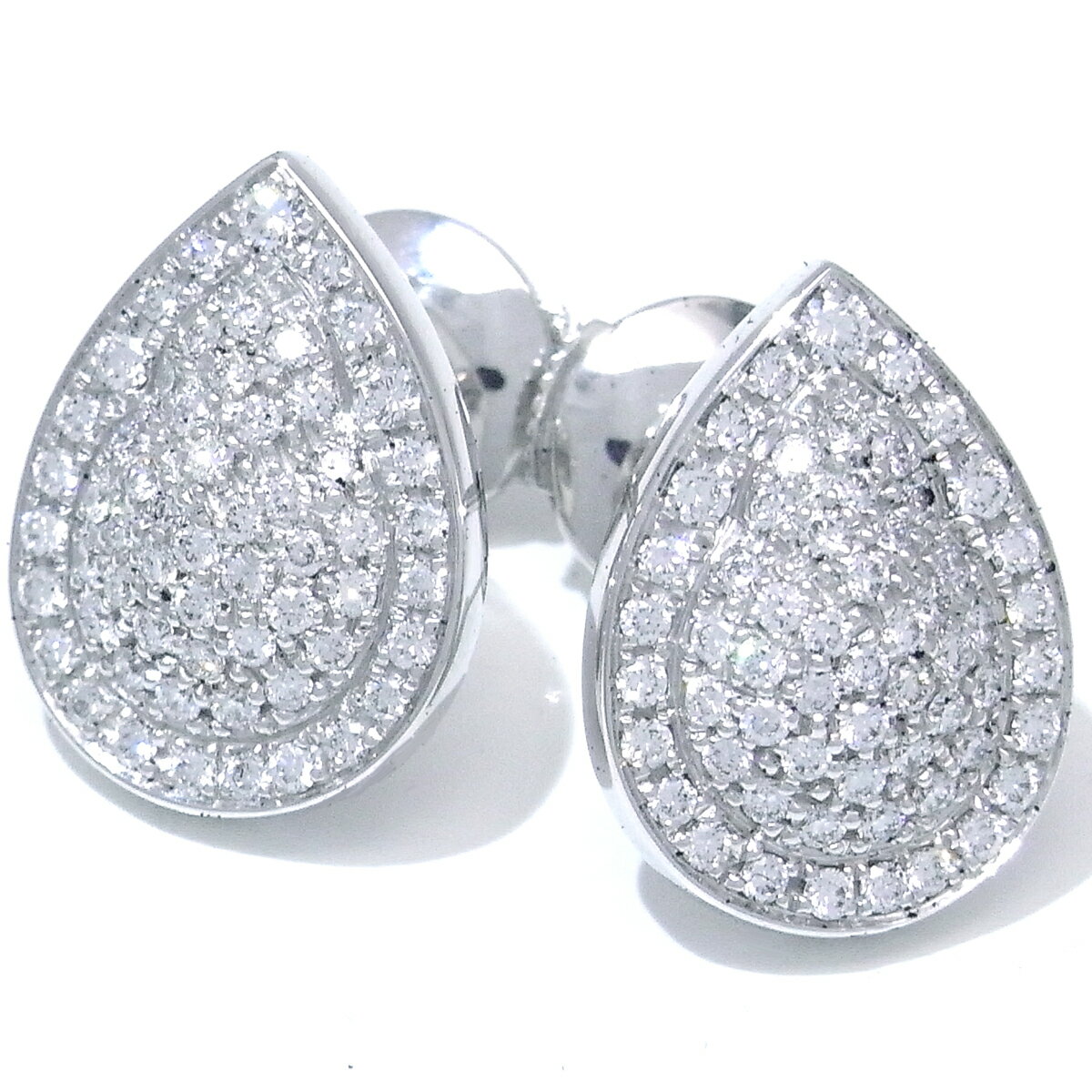 PIAGET ピアジェ ライムライト エリクサー ダイヤモンド ピアス 750 WG ホワイトゴールド ラウンド カット パヴェ セット【大黒屋質店出品】【中古】【送料無料】のサムネイル