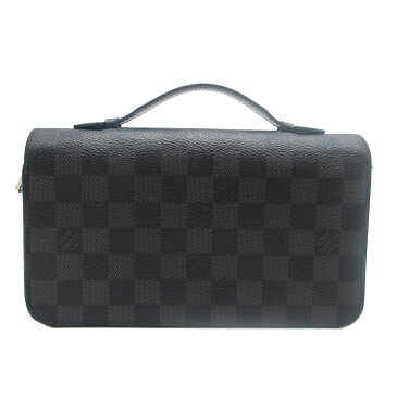 ［飯能本店］ LOUIS VUITTON ルイ・ヴィトン ジッピーXL N41503 長財布 ダミエグラフィットキャンバス グラフィット メンズ DH47699【大黒屋質店出品】 【中古】【店頭受取対応商品】