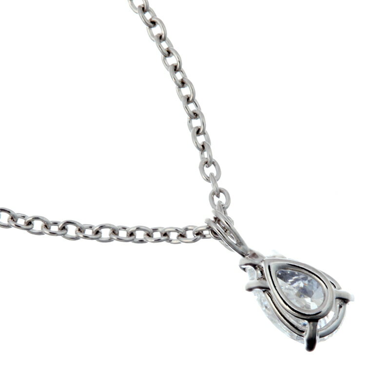 【プライスダウン】【飯能本店】ハリーウィンストンペアシェイプ0.53ctダイヤモンドレディースネックレスPt950プラチナDH52770【大黒屋質店出品】【中古】【送料無料】【店頭受取対応商品】