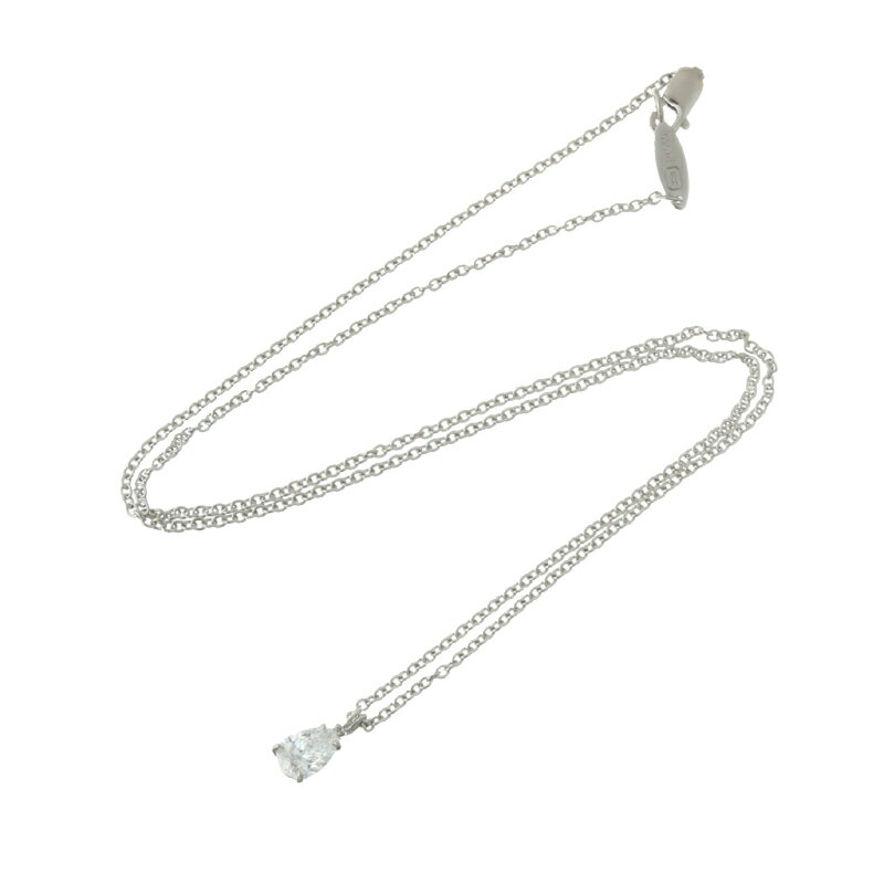 【プライスダウン】【飯能本店】ハリーウィンストンペアシェイプ0.53ctダイヤモンドレディースネックレスPt950プラチナDH52770【大黒屋質店出品】【中古】【送料無料】【店頭受取対応商品】