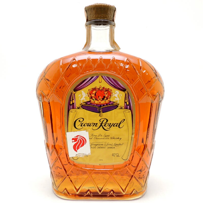 ［飯能本店］ クラウンロイヤル Crown Royal ウイスキー 750ml SH0224【新品・未開封】