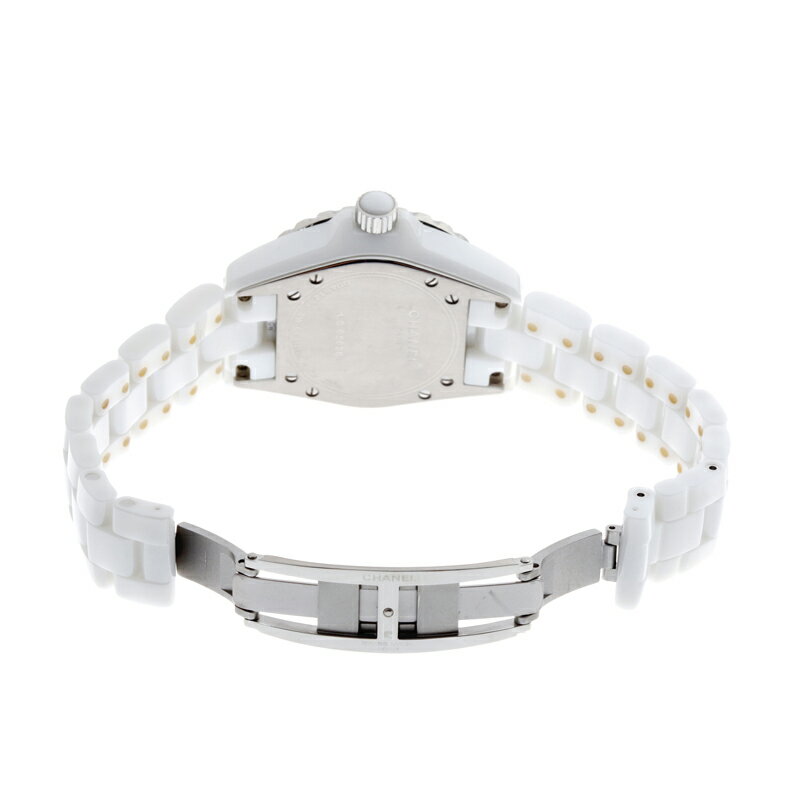 【銀座店】 シャネル J12 レディース 腕時計 H0968 セラミック ホワイト文字盤 DH53508【大黒屋質店出品】 【中古】【送料無料】【店頭受取対応商品】