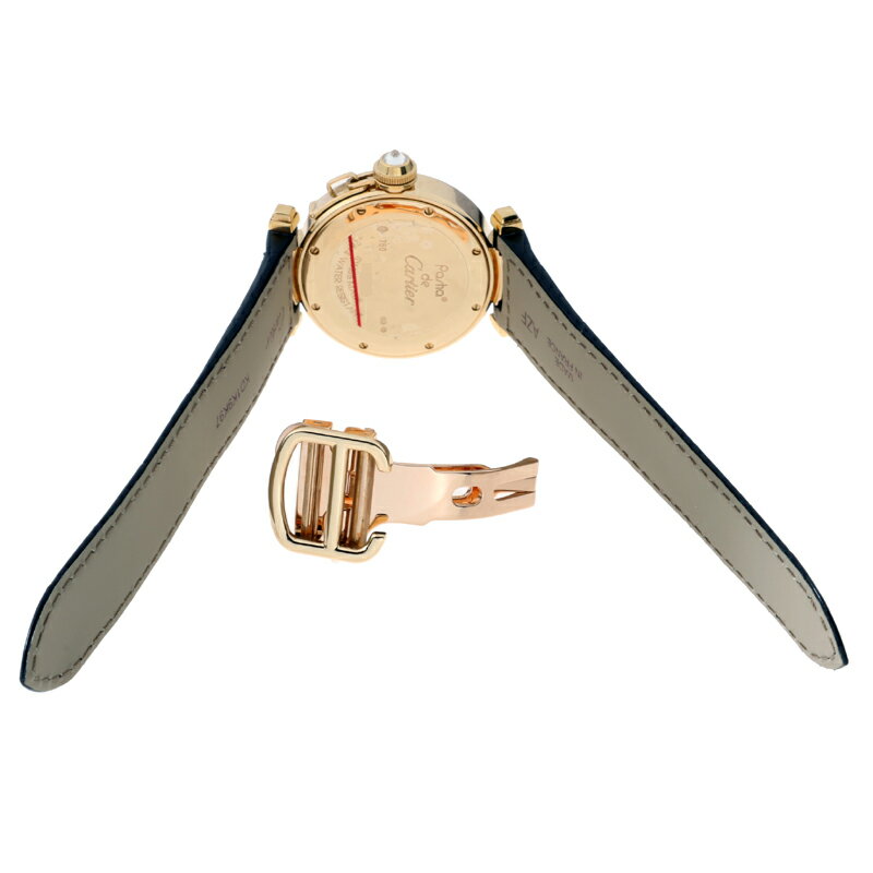 【プライスダウン】【銀座店】 カルティエ パシャ32 ドームグリッド ダイヤモンド レディース 腕時計 WJ11951G 750イエローゴールド シルバー文字盤 DH54452【大黒屋質店出品】 【中古】【送料無料】【店頭受取対応商品】