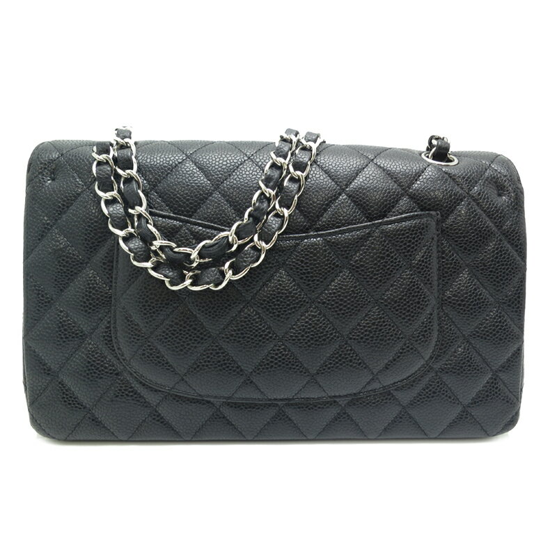【銀座店】 シャネル マトラッセ　チェーンショルダーバッグ レディース ショルダーバッグ A01112 Y01588 キャビアスキン ブラック（黒/ノワール） DH55532【大黒屋質店出品】 【中古】【送料無料】【店頭受取対応商品】