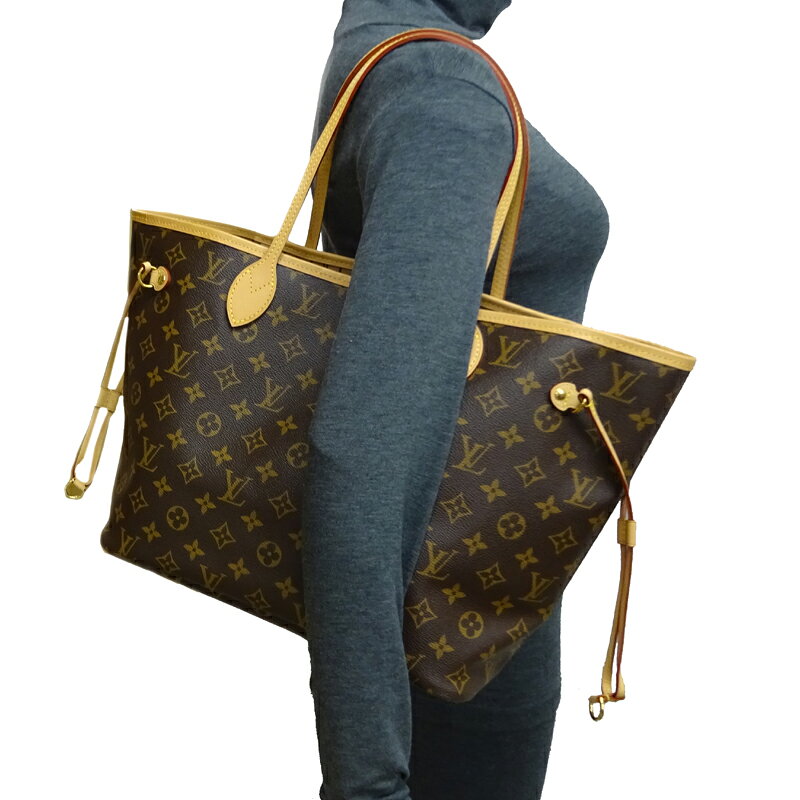 【飯能本店】 ルイ・ヴィトン ネヴァーフルMM レディース トートバッグ M40995 モノグラムキャンバス モノグラム（ブラウン）×ベージュ DH56091【大黒屋質店出品】 【中古】【送料無料】【店頭受取対応商品】