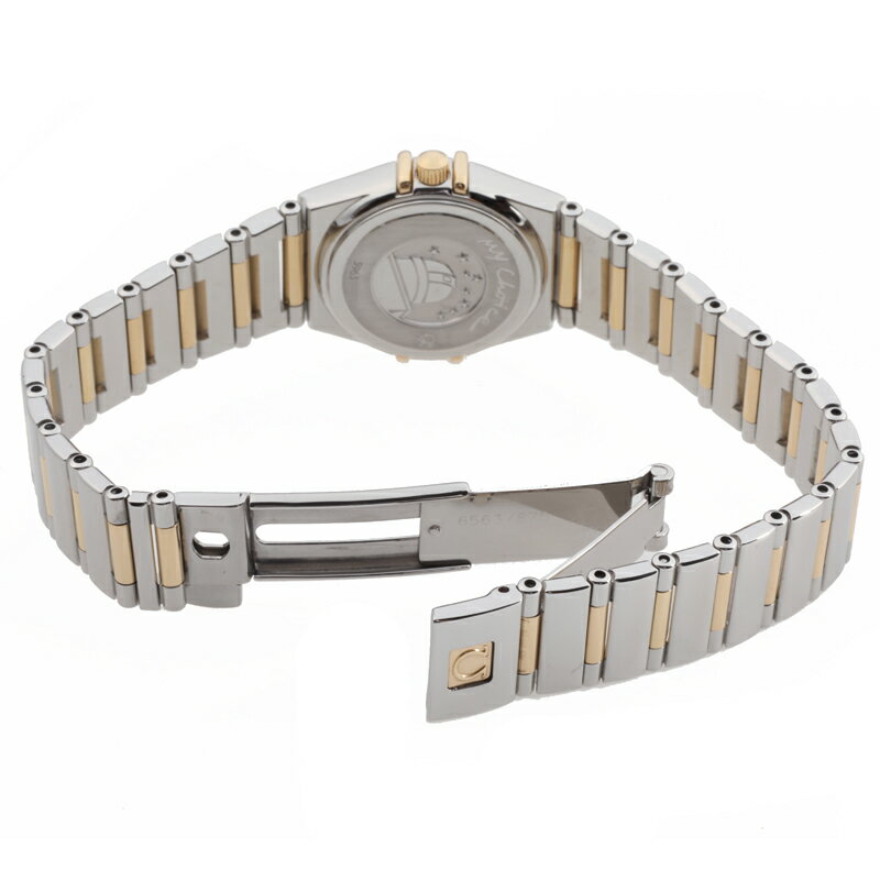 【飯能本店】 オメガ コンステレーション マイチョイス ベゼル 12P ダイヤモンド レディース 腕時計 1365.75 ステンレススチール ホワイトシェル文字盤 DH57149【大黒屋質店出品】 【中古】【送料無料】【店頭受取対応商品】