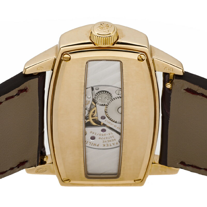 【銀座店】 パテックフィリップ ゴンドーロ ジェンマ ベゼル ダイヤモンド レディース 腕時計 4991R-001 750ピンクゴールド ホワイトシェル文字盤 DH57916【大黒屋質店出品】 【中古】【送料無料】【店頭受取対応商品】