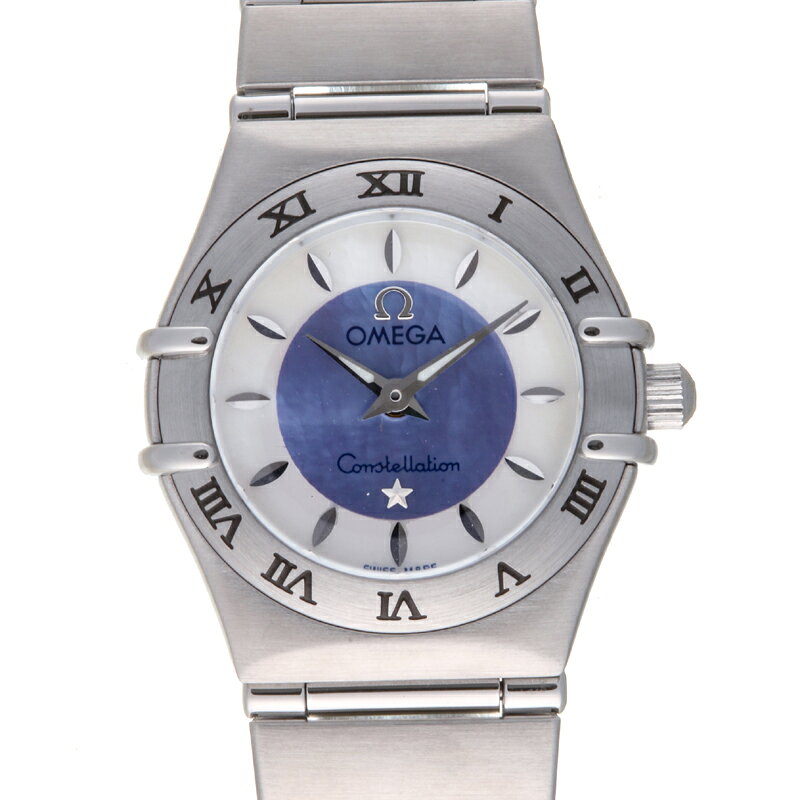 【飯能本店】 オメガ コンステレーション ミニ パール ステンレス レディース 腕時計 1562.8 ...