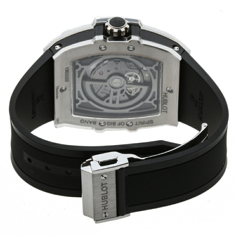 【銀座店】 ウブロ スピリット オブ ビッグバン ムーンフェイズ チタニウム メンズ 腕時計 647.NX.1137.RX チタン スケルトン文字盤 DH58397【大黒屋質店出品】 【中古】【送料無料】【店頭受取対応商品】