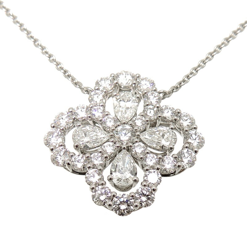 【銀座店】 ハリーウィンストン ループ バイ ハリー・ウィンストン フルモチーフ ペンダント 1.87ct レディース ネックレス Pt950プラチナ DH59879【大黒屋質店出品】 【中古】【送料無料】【店頭受取対応商品】