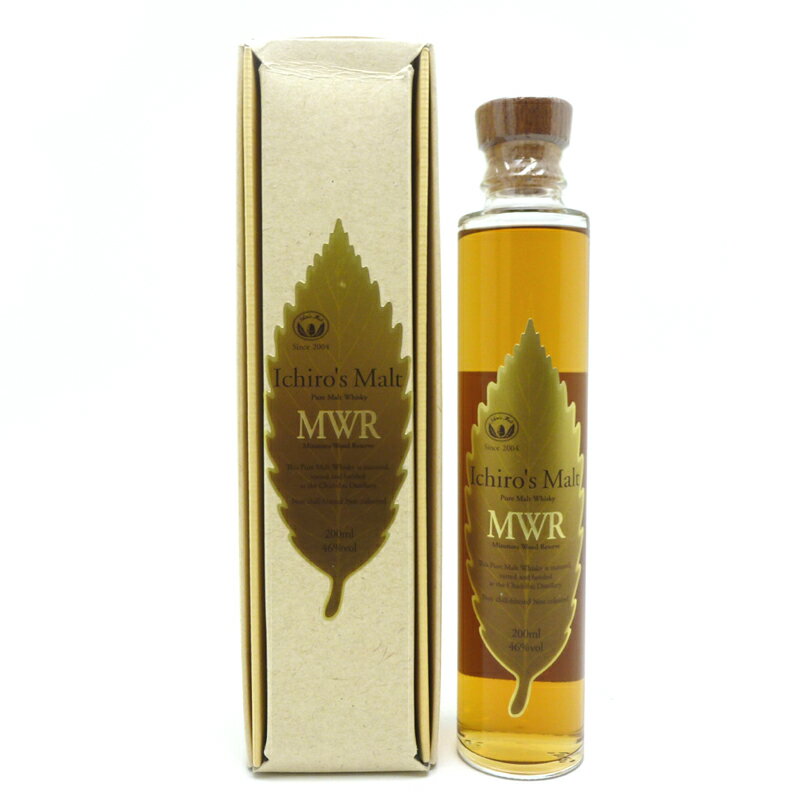 【ジャックスローン分割24回まで無金利】【埼玉県配送限定】【飯能本店】 イチローズモルト Ichiro's Malt イチローズモルト ウイスキー ミズナラウッド リザーブ ★送付先が埼玉県のみ配送★ 200ml SH0501【新品・未開封】のサムネイル