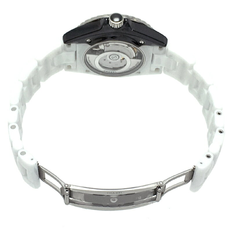 【プライスダウン】【銀座店】 シャネル J12 パラドックス メンズ 腕時計 H6515 セラミック ホワイトxブラックアラビアン文字盤 DH61262【大黒屋質店出品】 【中古】【送料無料】【店頭受取対応商品】