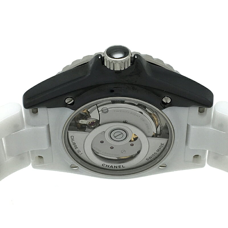 【プライスダウン】【銀座店】 シャネル J12 パラドックス メンズ 腕時計 H6515 セラミック ホワイトxブラックアラビアン文字盤 DH61262【大黒屋質店出品】 【中古】【送料無料】【店頭受取対応商品】