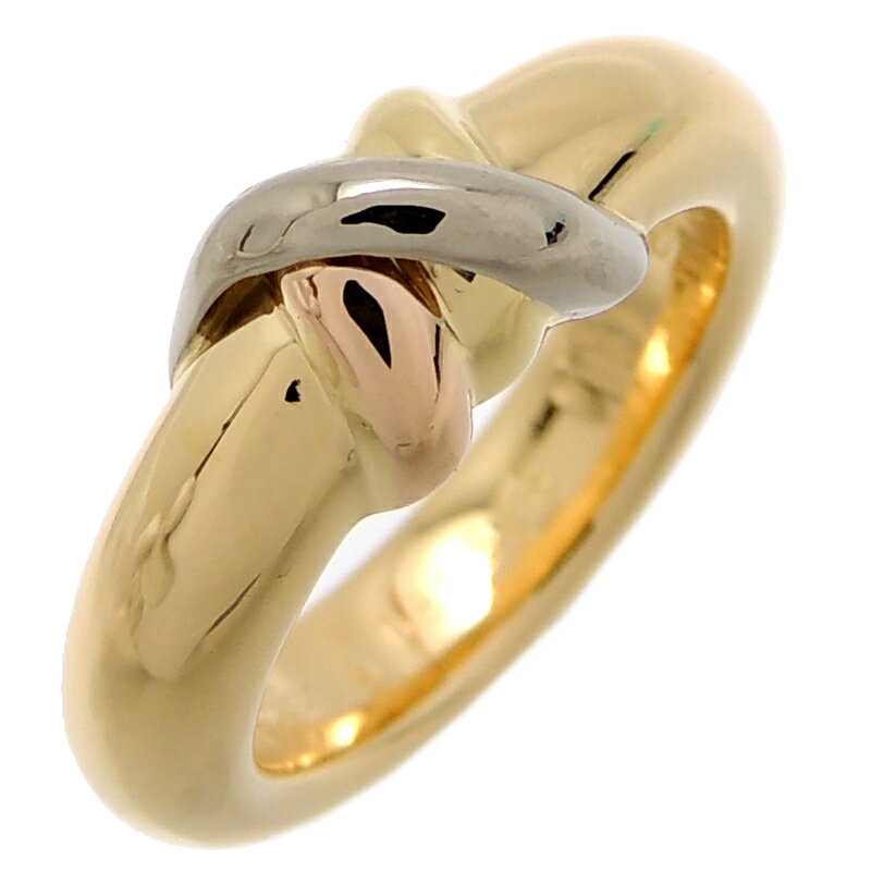 【銀座店】 カルティエ #47 750スリーカラーゴールド スレッド レディース リング・指輪 750イエローゴールド 7号 DH64990【大黒屋質店出品】 【中古】【送料無料】【店頭受取対応商品】のサムネイル