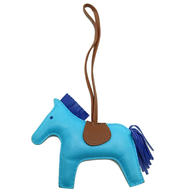 【銀座店】 エルメス ロデオチャーム MM レディース・メンズ チャーム ラムスキン ブルーエレクトロ/ブルーアズテック DH70247【大黒屋質店出品】 【中古】【送料無料】【店頭受取対応商品】のサムネイル