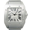 【銀座店】 カルティエ サントス 100 LM メンズ 腕時計 W200737G DH70532【大 ...