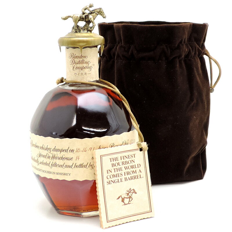 ［飯能本店］ ブラントン Blanton's ウイスキー シングルバレル 750ml SH0920【新品・未開封】