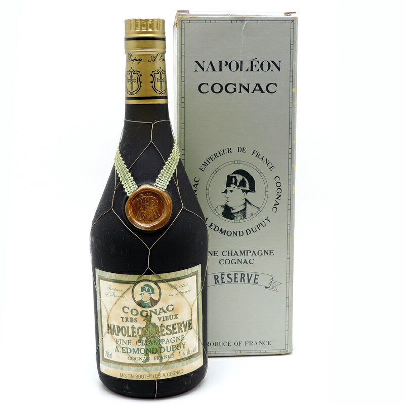 ［飯能本店］ ブランデー A.EDMOND DUPUY 【エドモンド デュプイ】 ナポレオン リザーブ 700ml SH0952【新品・未開封】