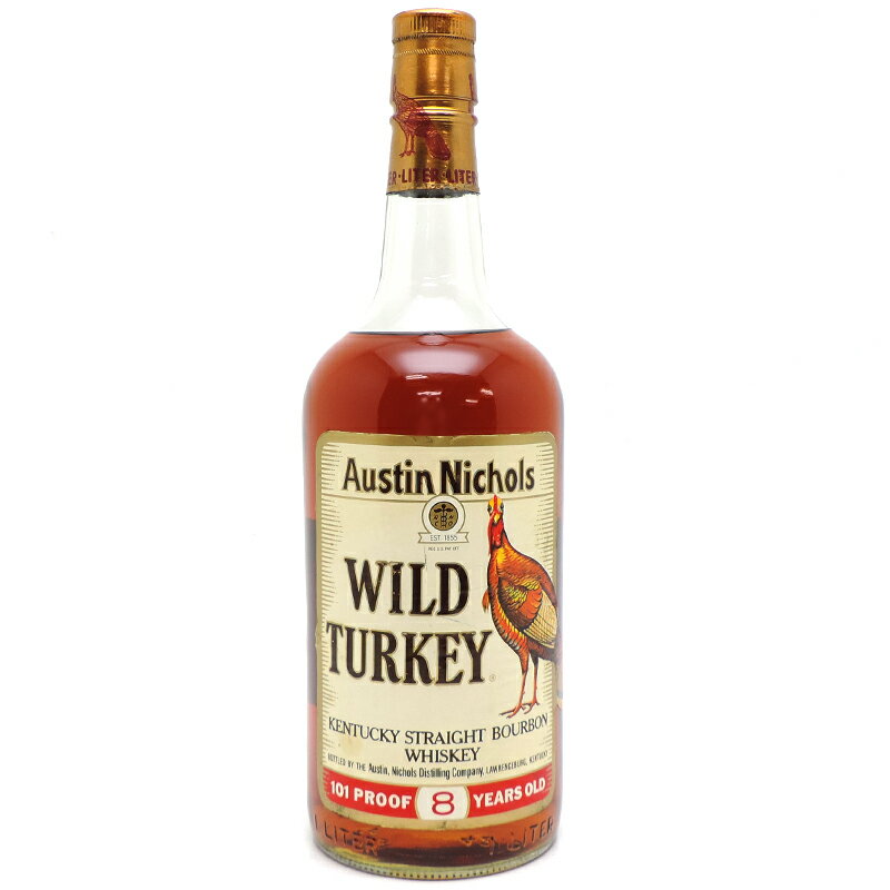 ［飯能本店］ ワイルドターキー Wild Turkey ウイスキー 8年 オールドボトル 1000ml SH1088【新品・未開封】