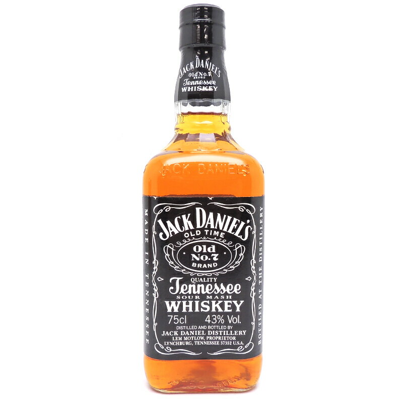 ［飯能本店］ ジャックダニエル Jack Daniel's ウイスキー オールド No.7 750ml SH1186【新品・未開封】