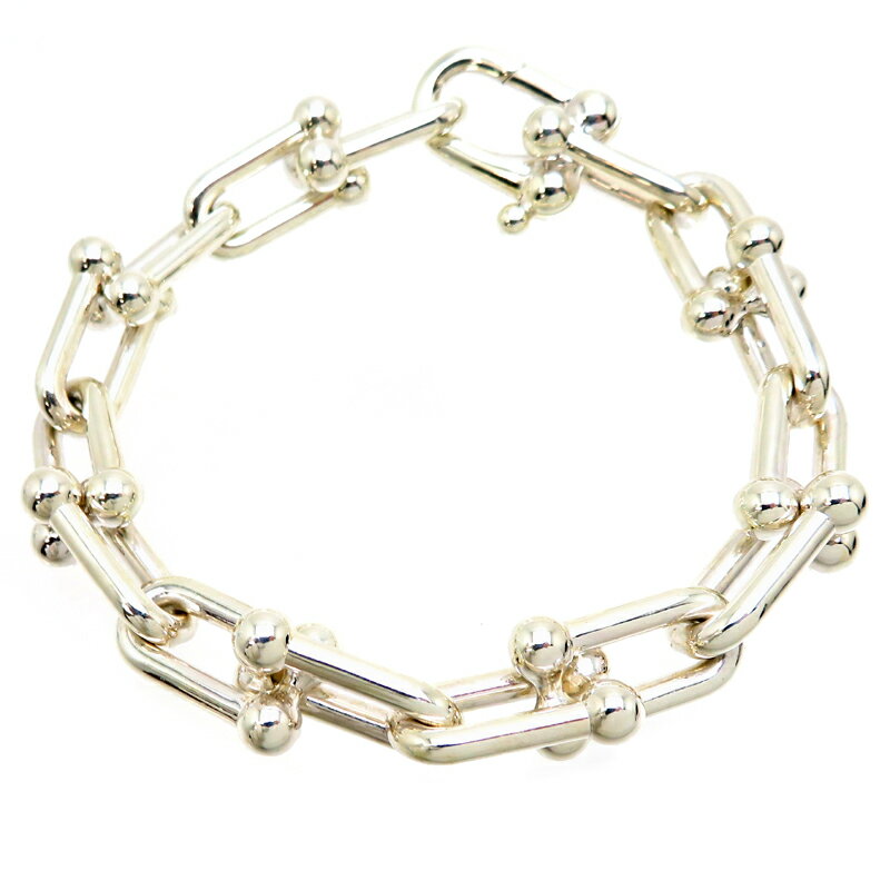 【銀座店】 ティファニー SV925 ハードウェア ラージ リンク 16コマ レディース・メンズ ブレスレット シルバー925 DH78438【大黒屋質店出品】 【中古】【送料無料】【店頭受取対応商品】のサムネイル