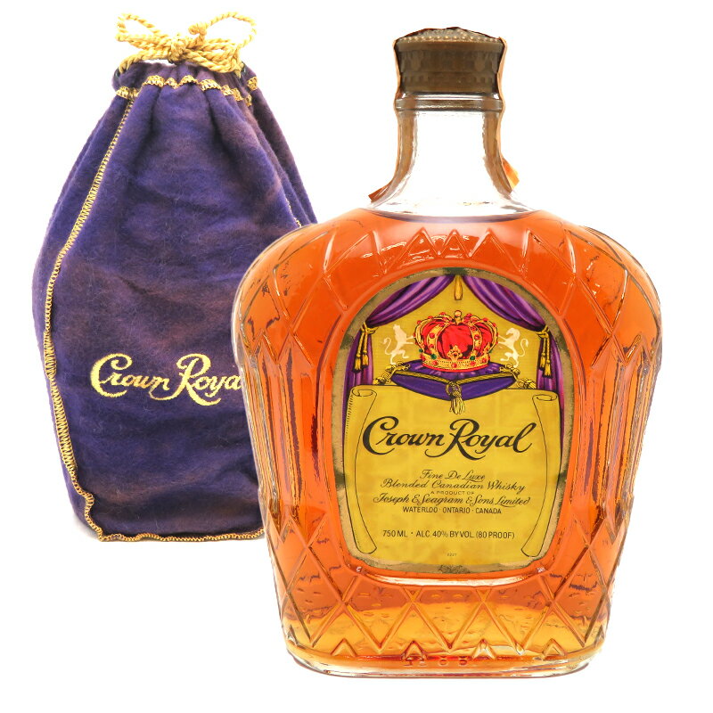 ［飯能本店］ クラウンロイヤル Crown Royal ウイスキー 750ml SH1246【新品・未開封】