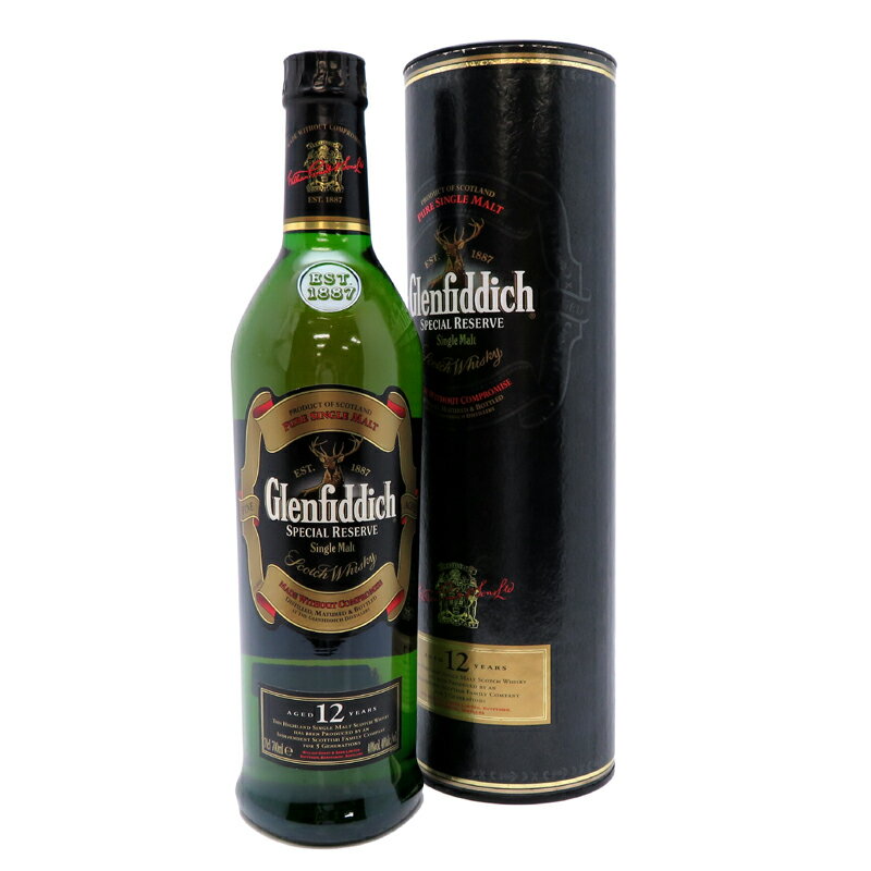 ［飯能本店］ グレンフィディック Glenfiddich ウイスキー 12年 700ml SH1325【新品・未開封】