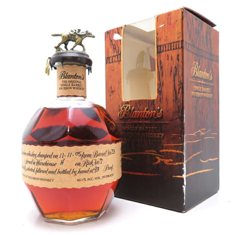 ［飯能本店］ ブラントン Blanton's ウイスキー 750ml SH1337【新品・未開封】