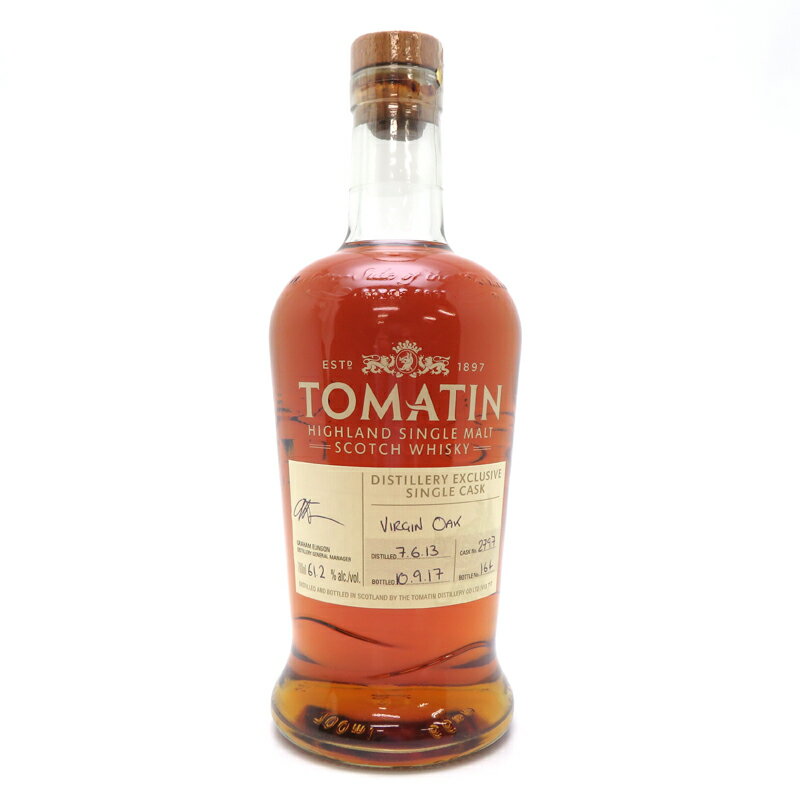 TOMATIN ［飯能本店］ トマーティン ウイスキー シングルモルト ヴァー 700ml SH1369【新品・未開封】