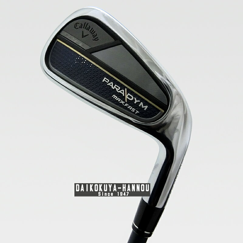 キャロウェイ パラダイム マックス ファスト　アイアン　6本セット(#6-Aw)　SPEEDER NX 40 for CW (R) スピーダーNX　2023年モデル メンズ アイアン PARADYM MAX FAST GH13911【大黒屋質店出品】 【中古】【送料無料】
